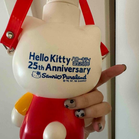 VERY RARE Vintage 1998 Puroland Japan exclusive Hello Kitty water bottle - Picture 4 of 15